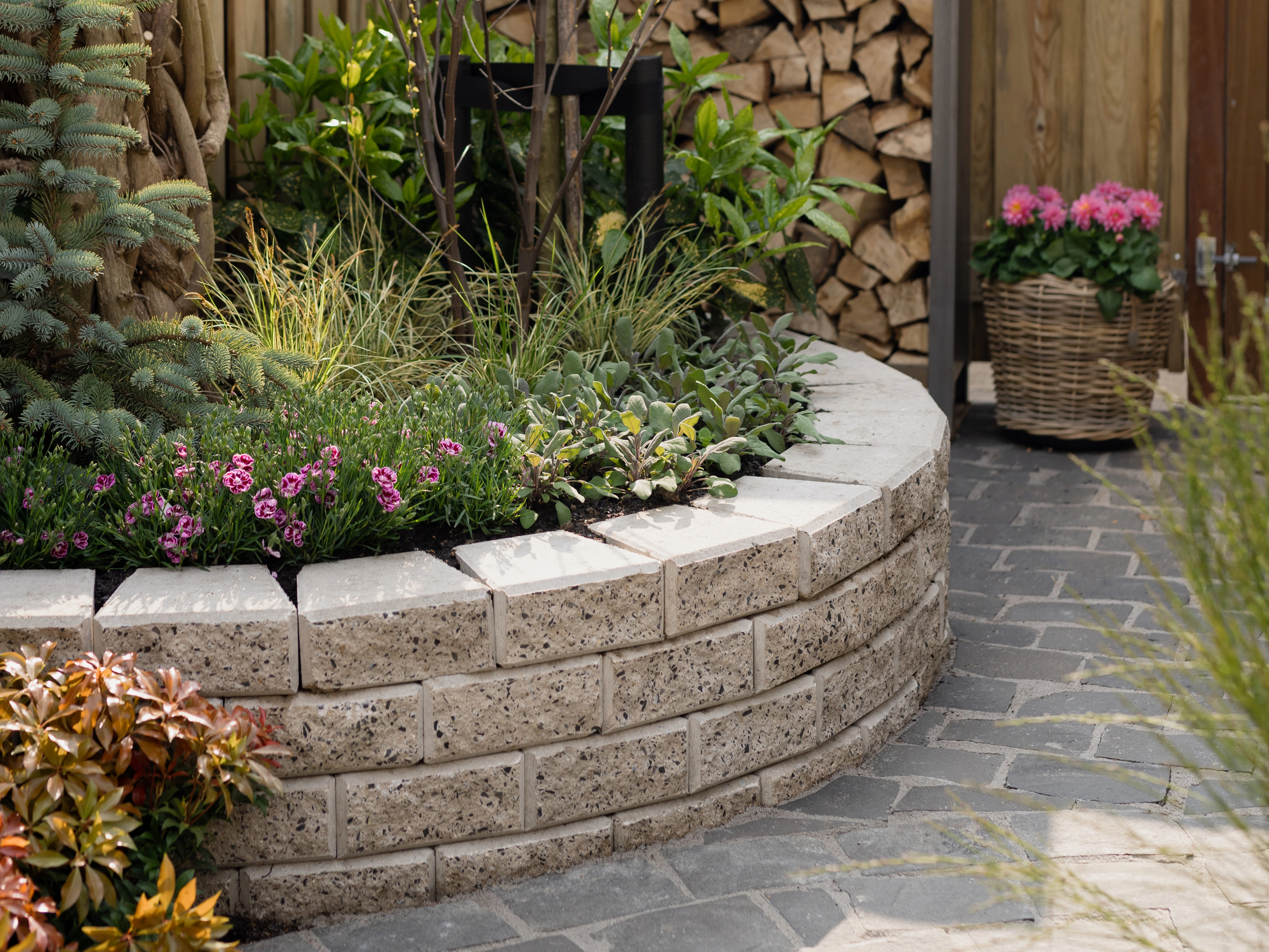 Stapelstenen Crack & Stack 15/23 x 20 x 10 cm Greige - Afbeelding 3